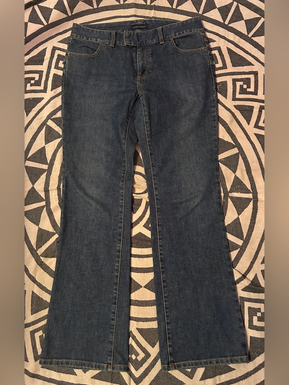 Banana Republic Dark wide Leg Stretch Blue Flare Jeans